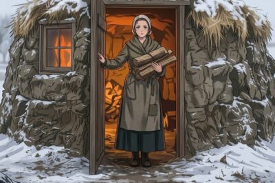 DESALOJADA DE SU CASA ANTES DEL INVIERNO, CONSTRUYÓ UNA CHOZA DE PAJA POR 2 DÓLARES; SE SORPRENDIERON AL VER CÓMO QUEDÓ.