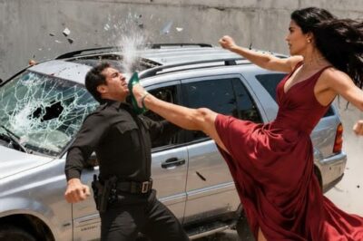 El conductor del taxi no tenía idea de que la mujer sentada en su vehículo no era solo una mujer común, sino una capitana de policía de alto rango de la ciudad. Sarah llevaba un vestido rojo sencillo y parecía cualquier civil normal.