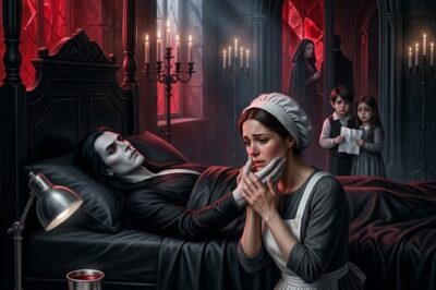 EL REY VAMPIRO FINGIÓ ESTAR EN COMA PARA DESCUBRIR QUIÉN LO AMABA… Y SOLO UNA SIRVIENTA HUMANA LLORÓ JUNTO A SU CAMA