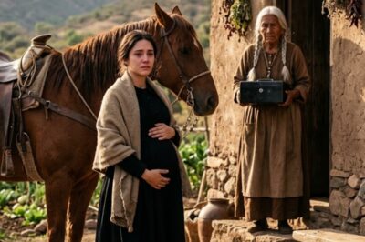 LA VIUDA EMBARAZADA FUE ECHADA DE LA CASA DE LOS MONTIEL CON UNA MALETA VIEJA Y UN CABALLO… PERO LA ABUELA INDÍGENA QUE LA ACOGIÓ GUARDABA LA CAJA SECRETA QUE IBA A DESTRUIR EL ORGULLO DE TODA LA FAMILIA