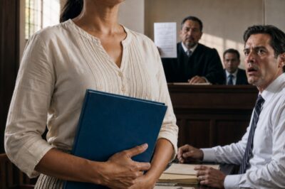 EL HOMBRE QUE DIJO QUE SU ESPOSA NUNCA TRABAJÓ SE QUEDÓ HELADO CUANDO EL JUEZ LE MOSTRÓ LA FIRMA QUE ÉL QUISO BORRAR