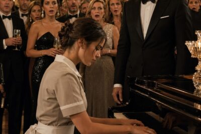 EL MILLONARIO LE DIJO “SI TOCAS ESE PIANO, ME CASO CONTIGO”… SIN SABER QUE LA CONSERJE INVISIBLE ERA LA ÚNICA MUJER CAPAZ DE DEJARLO SIN PODER