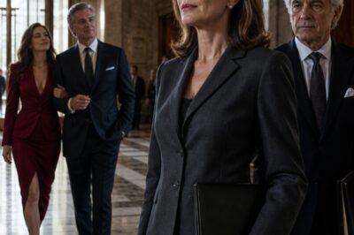ENTRÓ AL JUZGADO CON SU AMANTE… SIN SABER QUE SU ESPOSA YA ERA DUEÑA DE TODO LO QUE ÉL LLAMABA SU IMPERIO