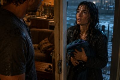 La Rescató del Mar en una Tormenta… Sin Saber que Esa Noche Ella Volvería a su Puerta Para Aprender a Respirar de Nuevo