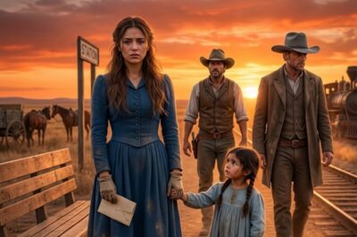 LA NOVIA QUE CRUZÓ MEDIO PAÍS PARA CASARSE CON UN RANCHERO… PERO ÉL LA HUMILLÓ EN LA ESTACIÓN Y NO IMAGINÓ QUE UNA NIÑA SIN MADRE LA CONVERTIRÍA EN LA MUJER MÁS IMPORTANTE DEL PUEBLO