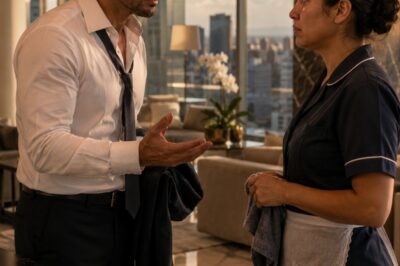 EL MILLONARIO LE SUPLICÓ A SU EMPLEADA: “FINJA SER MI ESPOSA ESTA NOCHE”… Y LA RAZÓN HIZO LLORAR A LA MUJER QUE NADIE VEÍA