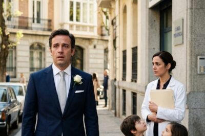EL NOVIO QUE DETUVO SU BODA AL VER A SUS HIJOS EN LA CALLE