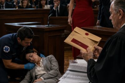 CUANDO CLARA CAYÓ EN EL TRIBUNAL, TODOS CREYERON QUE HABÍA PERDIDO… HASTA QUE EL JUEZ ABRIÓ EL SOBRE SELLADO