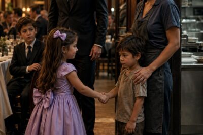 EL MILLONARIO INVITÓ A CENAR A LA EMPLEADA Y A SU HIJO… SIN SABER QUE ESA NOCHE SUS PROPIOS HIJOS IBAN A DEVOLVERLE LA VIDA