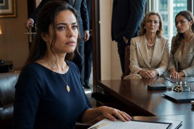 LE ORDENARON FIRMAR EL DIVORCIO PARA BORRARLA… PERO ANTES DE LA ÚLTIMA FIRMA, UN MILLONARIO ENTRÓ Y LA LLAMÓ HIJA