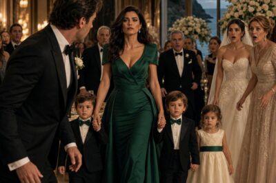 LA INVITARON A LA BODA PARA HUMILLARLA, PERO ELLA LLEGÓ CON LOS TRES HEREDEROS QUE ELLOS HABÍAN ENTERRADO