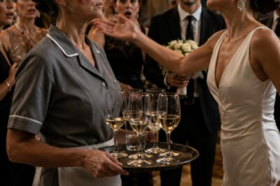 LA SIRVIENTA A LA QUE ABOFETEARON… ERA LA MADRE MILLONARIA DEL NOVIO