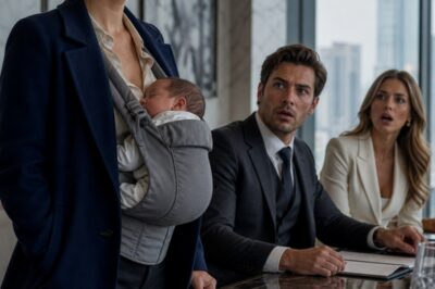 ENTRÓ AL DIVORCIO CON UN BEBÉ DE 11 DÍAS… Y ÉL ENTENDIÓ DEMASIADO TARDE LO QUE HABÍA PERDIDO