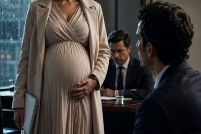 EL DÍA DEL DIVORCIO, MI ESPOSA LLEGÓ EMBARAZADA DE 7 MESES… Y YO ENTENDÍ QUE HABÍA PERDIDO MUCHO MÁS QUE UN MATRIMONIO