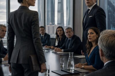 La Esposa a la que Llamó “Nada”… Hasta que Entró a la Sala de Juntas como Dueña de Todo su Imperio