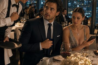 LA CAMARERA VIO A LA NOVIA DEL MULTIMILLONARIO ENVIAR FOTOS A SU AMANTE… Y UN SUSURRO CAMBIÓ SUS DOS VIDAS PARA SIEMPRE