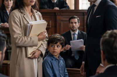 El Millonario Que Negó A Su Hijo — Hasta Que Cinco Años Después El Niño Entró Al Tribunal Y Le Devolvió La Misma Mirada