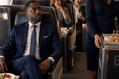 EL HOMBRE NEGRO QUE HUMILLARON EN PRIMERA CLASE — SIN SABER QUE ERA EL ACCIONISTA QUE PODÍA HUNDIR TODA LA AEROLÍNEA