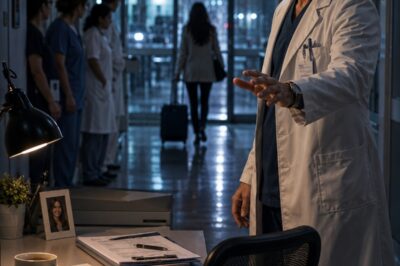 EL MÉDICO QUE IGNORÓ A LA MUJER QUE LO AMABA… HASTA QUE ELLA DESAPARECIÓ PARA SIEMPRE