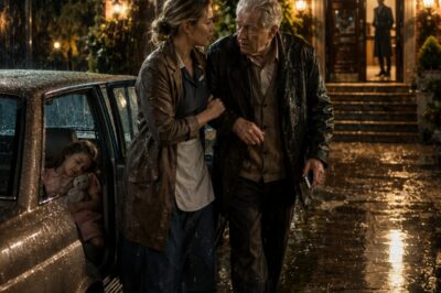 LA MADRE SOLTERA QUE AYUDÓ A UN ANCIANO BAJO LA LLUVIA — Y AL DÍA SIGUIENTE SU HIJO LLEGÓ PARA CAMBIARLE LA VIDA