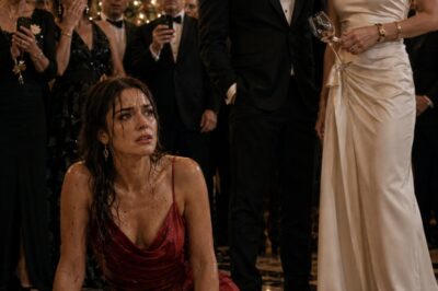 La Empujaron al Suelo con su Vestido Rojo… y el Hombre al que Llamaban “Pobre” Compró el Hotel Entero Esa Noche